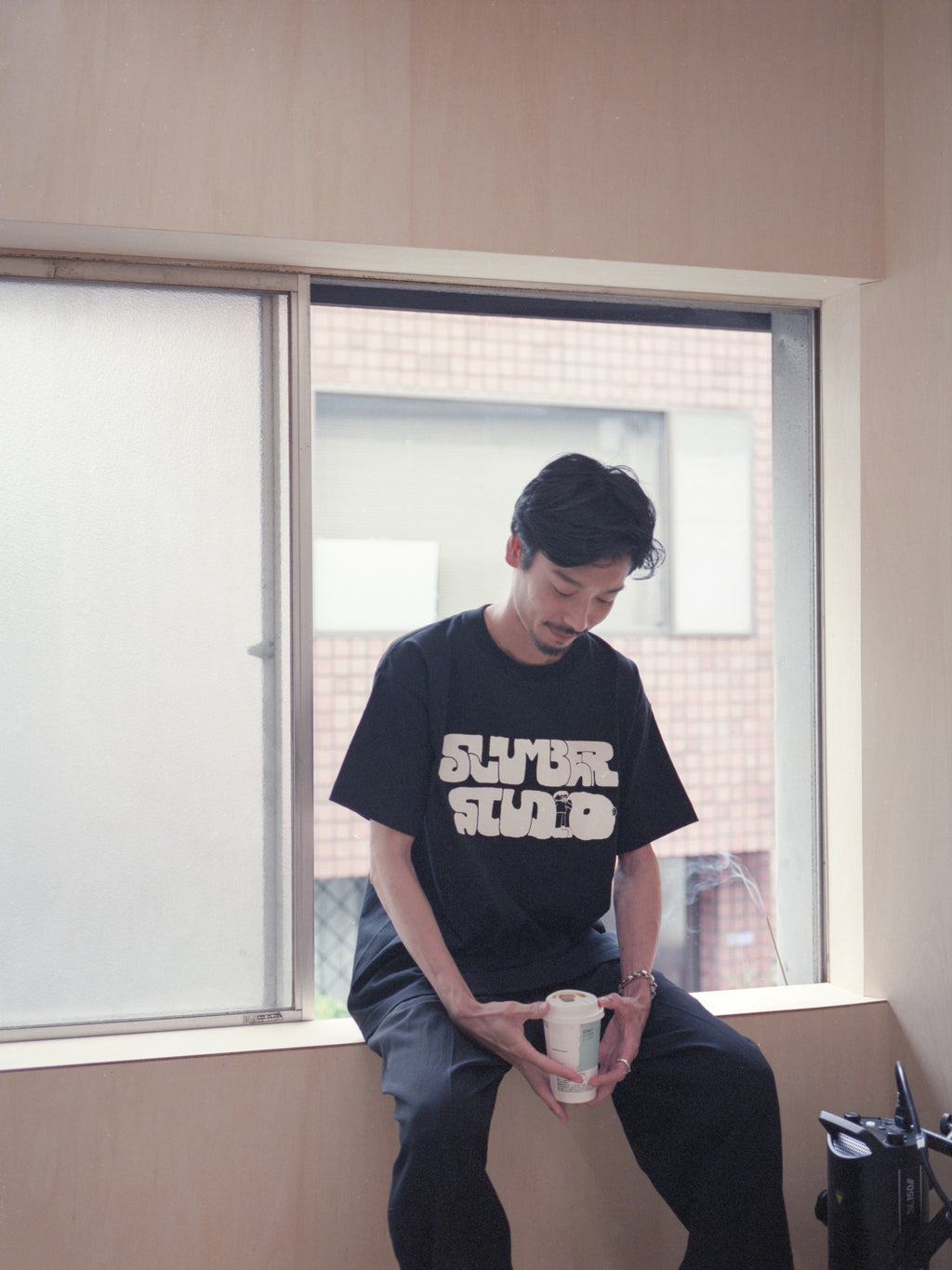 Logo T-Shirt With Diego (Black)